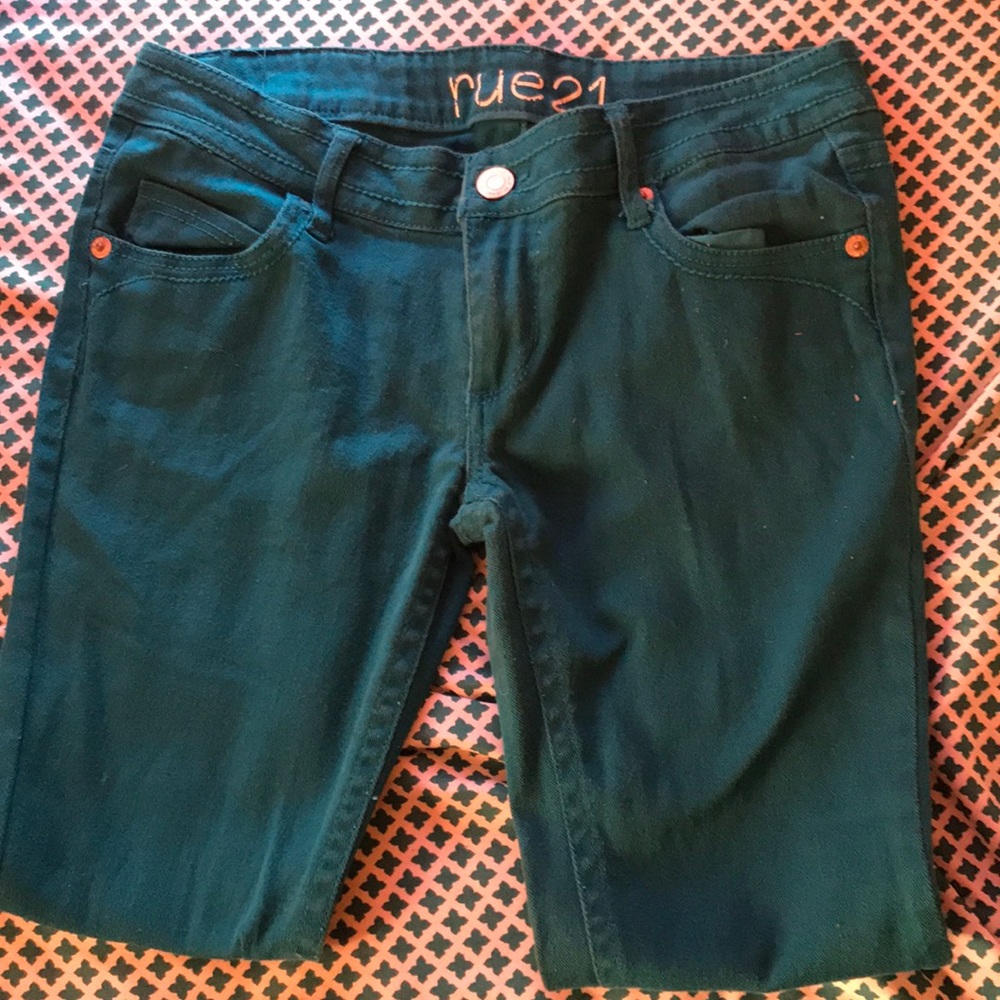 Blue pants